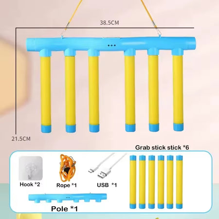 Adults Kid Catching Sticks Game Falling Sticks Catching Sensory Toy Drop Catch Win Reaction Training Reflex Challenge Party Game