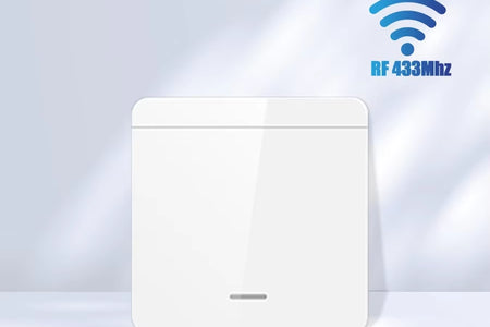 Wifi RF 433Mhz Smart Switch Tuya Smart Life Alexa Google Alice Voice Control Remote Wireless Wall Panel Module for Led Lighting