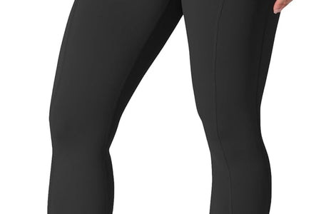 Squat Proof Elastic Free Super High Waisted Tummy Control Ankle Leggings with Pockets