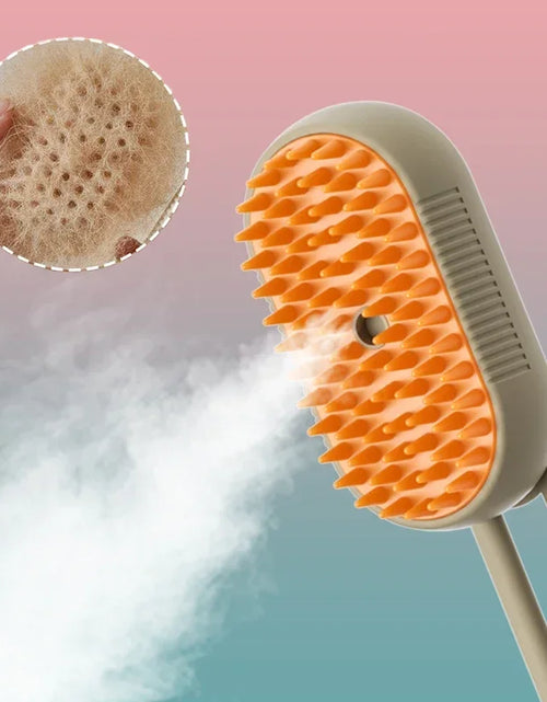 Load image into Gallery viewer, Pet Steam Brush Cat Dog Cleaning Steamy Spray Massage Beauty Comb 3 in 1 Hair Removal Grooming Supplies Pets Accessories Comb

