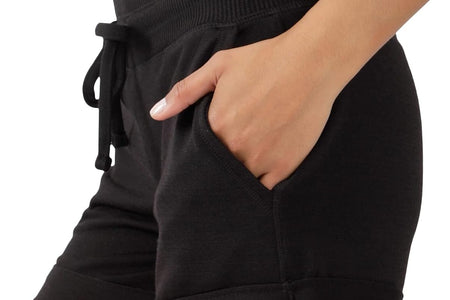 Womens Soft Sweat Shorts High Waisted Drawstring Lounge Shorts with Pockets