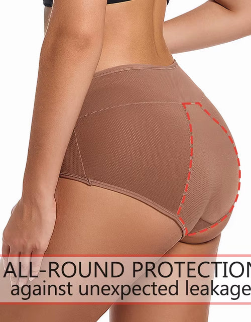 Load image into Gallery viewer, Menstrual Panties for Women Comfortable Physiological Underwear Absorbency Leak Proof Briefs Cotton Lingerie Period Underpants
