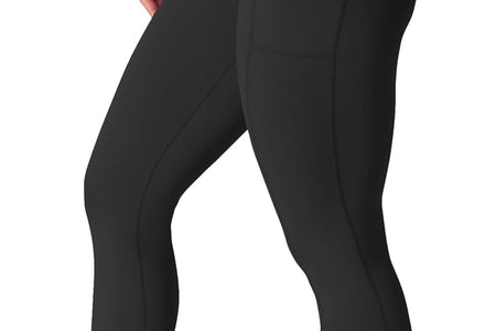 Squat Proof Elastic Free Super High Waisted Tummy Control Ankle Leggings with Pockets