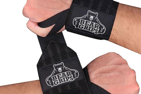 Wrist Wraps for Weightlifting | Weight Lifting Wrist Straps for Weightlifting | Extra Strength Gym Wrist Wraps | Two Wrist Wrap per Pack | 12” & 18” | Lifting Wrist Wraps for Men & Women