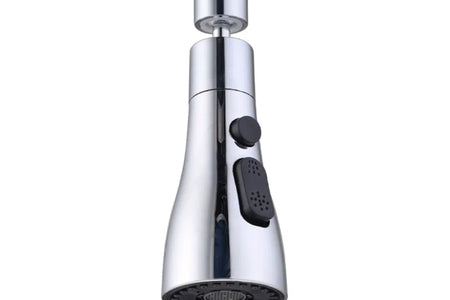 Universal 360° Rotate Kitchen Faucet Extender Aerator Plastic Splash Filter Bubbler Nozzle for Kitchen Washbasin