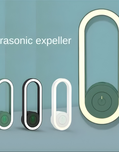 Load image into Gallery viewer, BuzzShield™ Ultrasonic Mosquito Repeller &amp; LED Night Lamp – Sleep Tight, Bite-Free, Every Night
