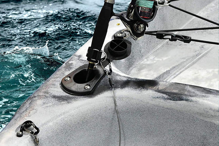 T02 Fishing Pole Tether, Kayak Paddle Leash, Paddle Board Fishing Accessories, Heavy Duty Fishing Lanyard for Fishing Tools/Rods/Paddles